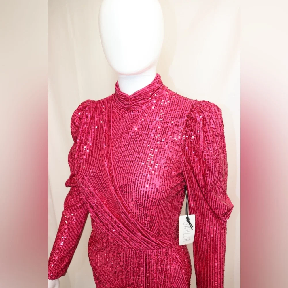 Saylor Bianca sequin mini dress - Picture 4 of 6